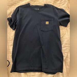 Carhartt loose fit women’s tee. Navy Blue.